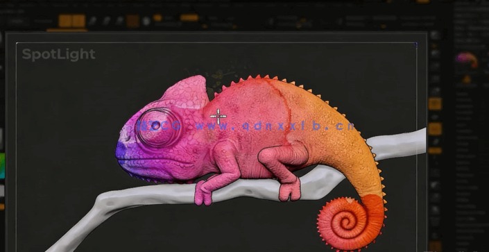  ZBrush 2023新手快速入门基础核心技术训练视频教程 (图4)