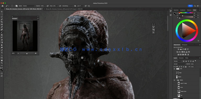 Zbrush电影级角色概念艺术设计大师级视频教程(图4)