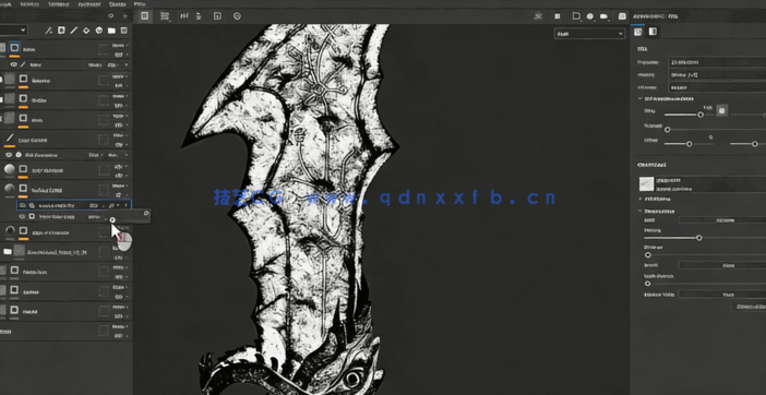 战神混沌之刃游戏武器完整制作工作流程视频教程(图4)