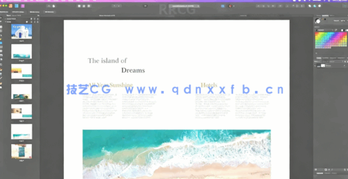 Affinity Publisher大师级使用表格数据设计训练视频教程(图6)