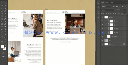 个人网站作品集创建工作流程视频教程(图2)