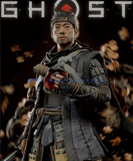 [3D打印人物] 境井仁《对马岛之魂》游戏角色雕刻手办3D打印模型(图1)