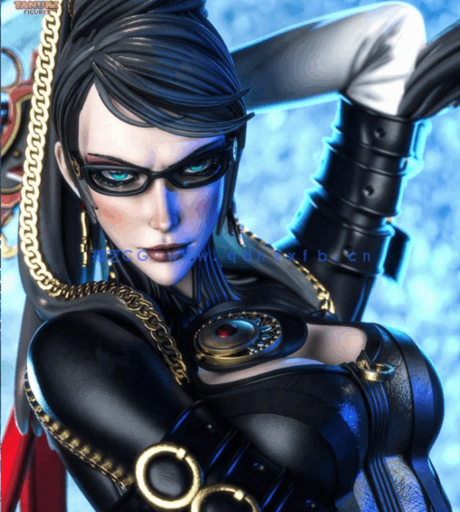 [3D打印人物] 贝优妮塔Bayonetta站姿《猎天使魔女》游戏角色雕刻手办3D打(图5)
