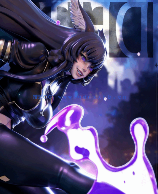 [3D打印人物] 德尔塔《德尔塔Delta《想要成为影之实力者》动漫角色雕刻手办(图1)