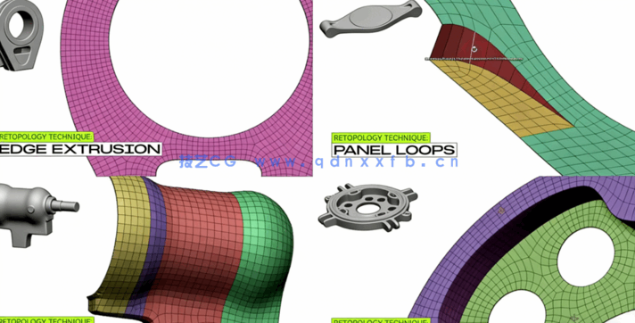 Zbrush直升机UH-60主旋翼硬表面雕刻j建模制作视频教程 (图4)