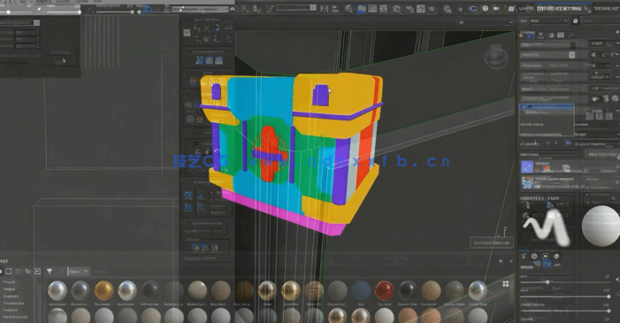 Zbrush科幻游戏道具建模与纹理制作全流程视频课程 (图3)