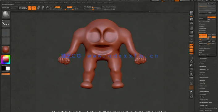 Zbrush深入阶级雕刻技术训练视频教程(图4)