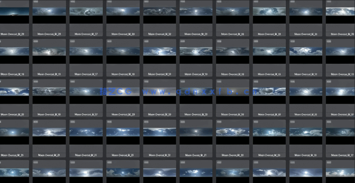 Twinmotion​ 284张HDRI天空贴图合集(图1)