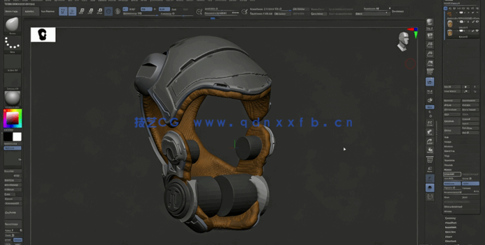 ZBrush概念艺术基础知识技能训练视频教程(图6)