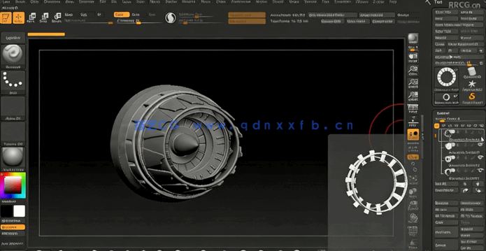 ZBrush影视游戏飞船概念艺术设计视频教程(图5)
