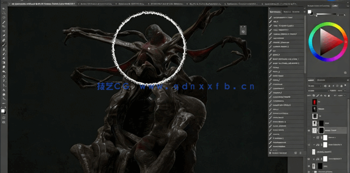 影视级科幻超自然概念生物设计全流程视频教程(图6)