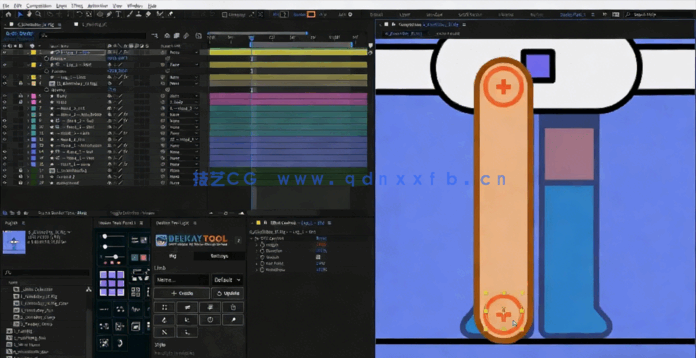 After Effects角色绑定动画高级技术训练视频教程(图4)