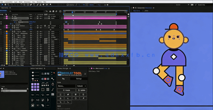 After Effects角色绑定动画高级技术训练视频教程(图5)