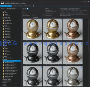 SIGERSHADERS XS Material Presets Studio 材质预设V2.3.0版(图3)