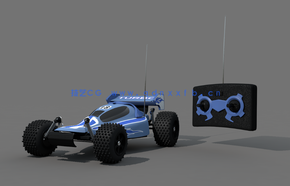 C4D玩具赛车建模教程Digital-Tutors – Introduction to Modeling in CINEMA 4D R15(图2)