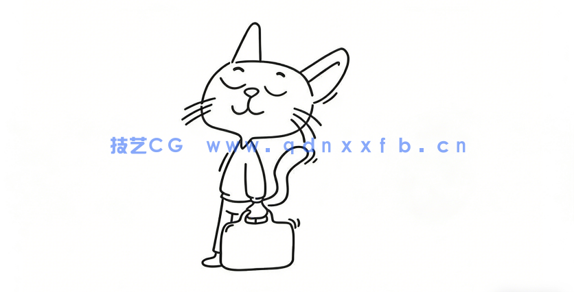 Inkscape绘制矢量线条艺术插图视频教程(图3)