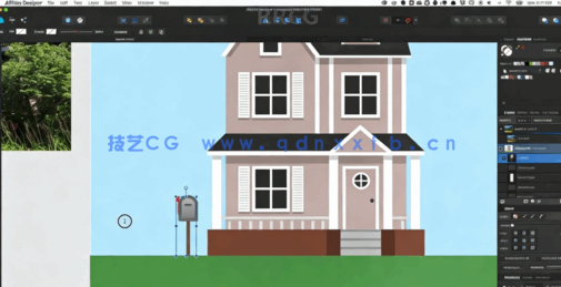 Affinity Designer矢量图形插图速成技能训练视频教程(图3)
