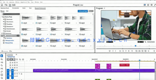【中文字幕】Adobe Premiere Pro视频编辑零基础到进阶实战(图3)