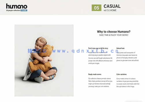12个三维人物3D模型 Humano 3D people Vol.05 Casual(图6)