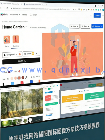  快速寻找网站插图图标图像方法技巧视频教程(图6)