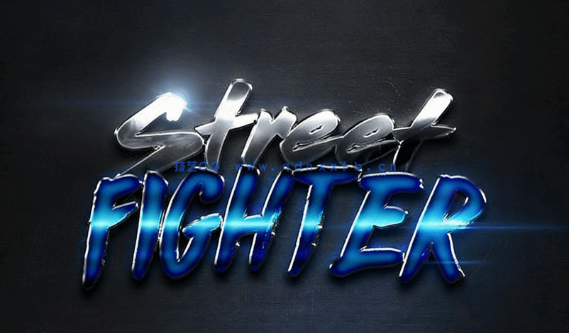 十组创意闪亮金色高贵质感艺术特效PSD字模第九季(图1)