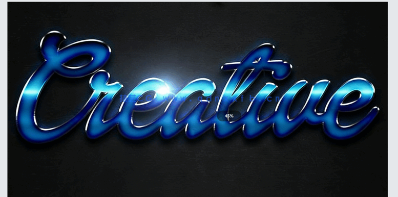 十组创意闪亮金色高贵质感艺术特效PSD字模第九季(图4)