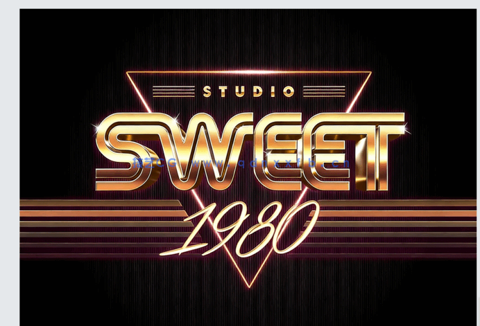 酷炫高级霓虹灯特效PSD字模(图2)