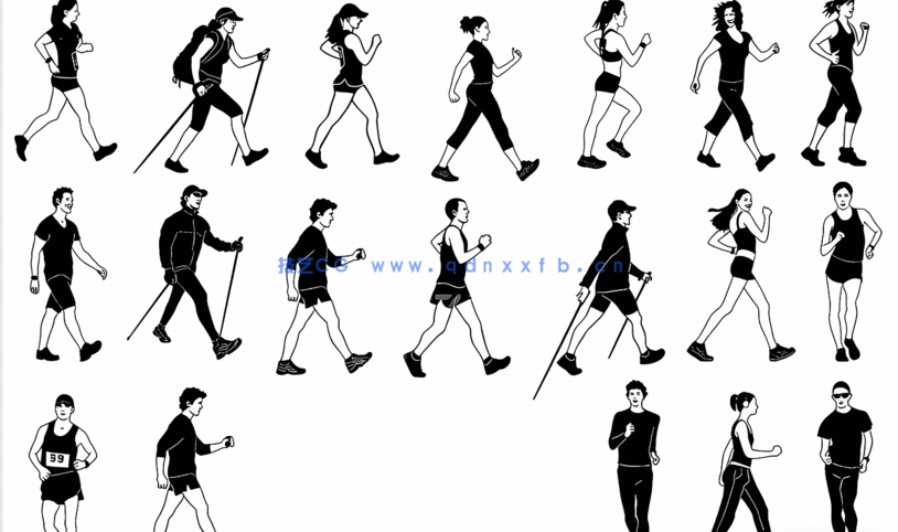 纯色类ps最全人物素材包赠送人物剪影笔刷(图4)