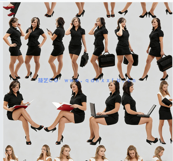 VizPeople Business v1 后期商业人物素材(图3)