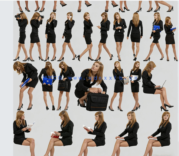 VizPeople Business v1 后期商业人物素材(图6)