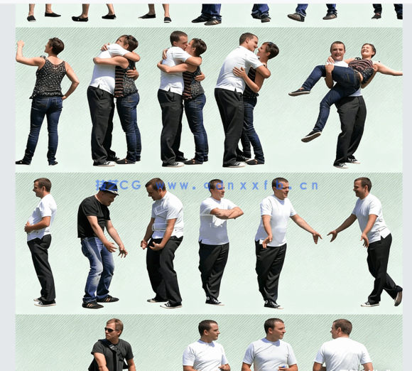 人物免抠素材Xoio people – greenscreen volume 3(图3)