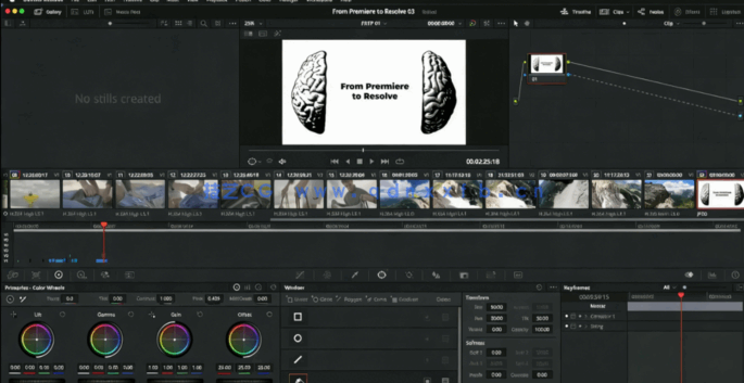 [DaVinci Resolve] 如何快速从Premiere切换到DaVinci Resolve工作流视频教(图2)