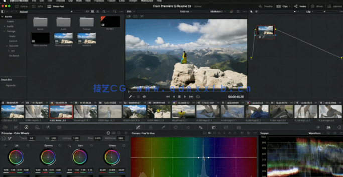 [DaVinci Resolve] 如何快速从Premiere切换到DaVinci Resolve工作流视频教(图5)