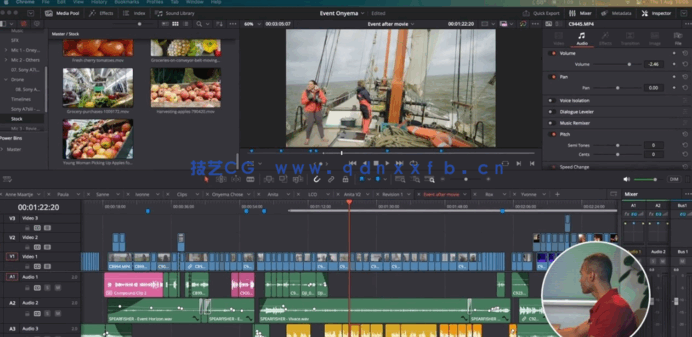 [DaVinci Resolve] DaVinci Resolve达芬奇视频剪辑镜头秘笈视频教程(图6)