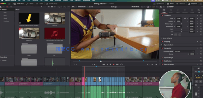 [DaVinci Resolve] DaVinci Resolve达芬奇视频剪辑镜头秘笈视频教程(图7)