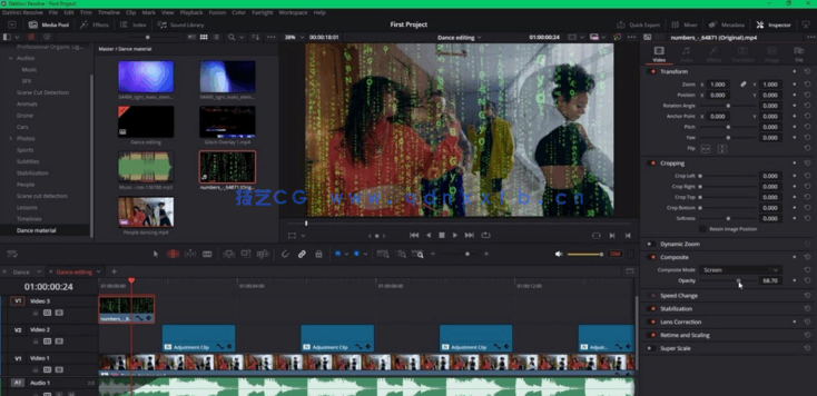 [DaVinci Resolve] DaVinci Resolve 18视频编辑深入学习训练视频教程(图3)
