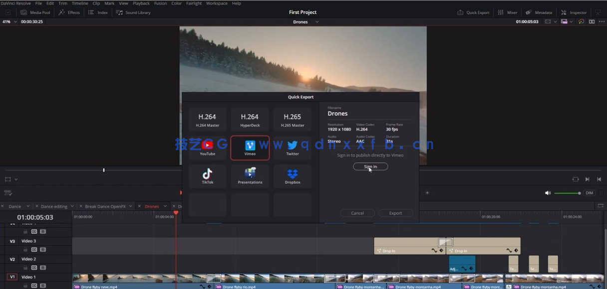 [DaVinci Resolve] DaVinci Resolve 18视频编辑深入学习训练视频教程(图4)