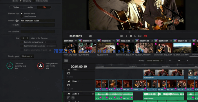 [DaVinci Resolve] DaVinci Resolve 18色轮曲线镜头调色技术视频教程(图4)