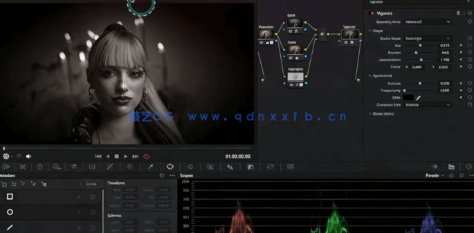 [DaVinci Resolve] DaVinci Resolve 18.6影视色彩校正调色技术视频教程(图7)