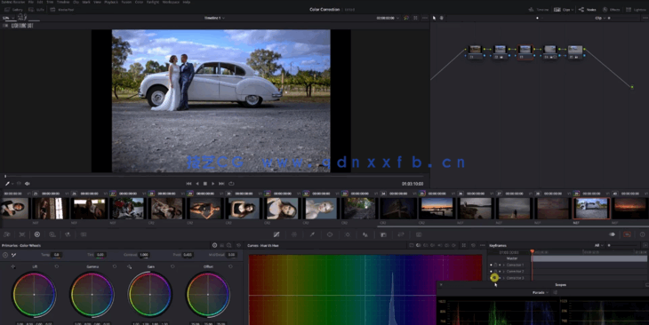 [DaVinci Resolve] DaVinci Resolve游戏与灯光调色工作流程视频教程(图6)