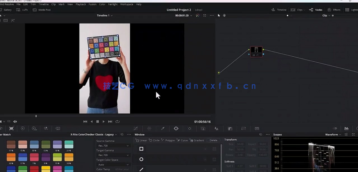 [DaVinci Resolve] DaVinci Resolve中色彩校正与调色大师班视频教程(图7)