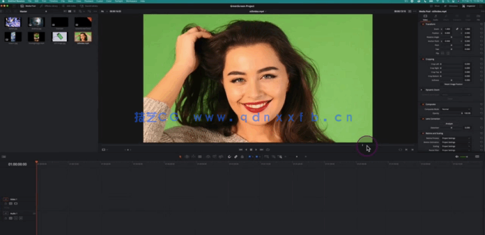 [DaVinci Resolve] 【中文字幕】Davinci Resolve绿幕镜头视觉特效制作视频教(图4)