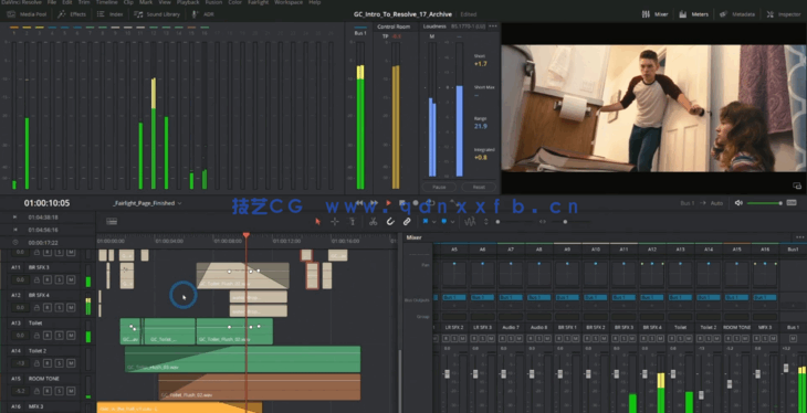 [DaVinci Resolve] DaVinci Resolve色彩校正视觉效果高效技巧视频教程(图2)