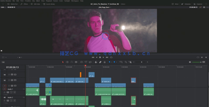 [DaVinci Resolve] DaVinci Resolve色彩校正视觉效果高效技巧视频教程(图4)