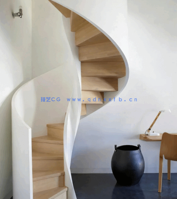 楼梯造型设计参考图集(图4)