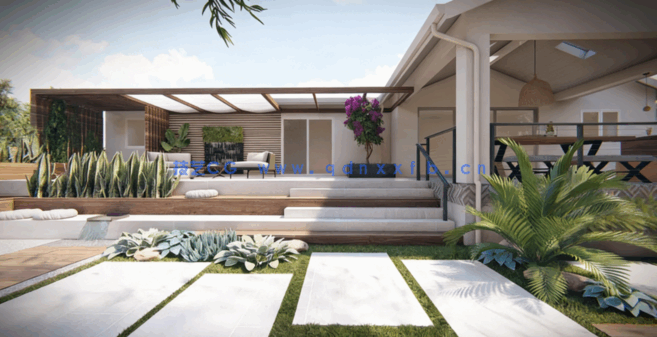 国内外露台花园设计案例合辑(图7)