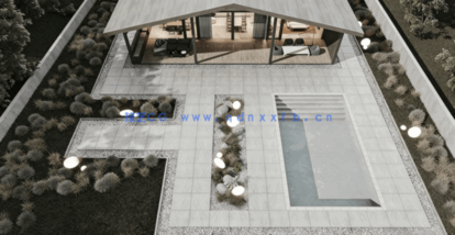 乌克兰侘寂风现代与原始质感室内设计案例合集 50套(图7)