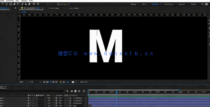 AE中创建字体动画和字母变形技术视频教程(图5)