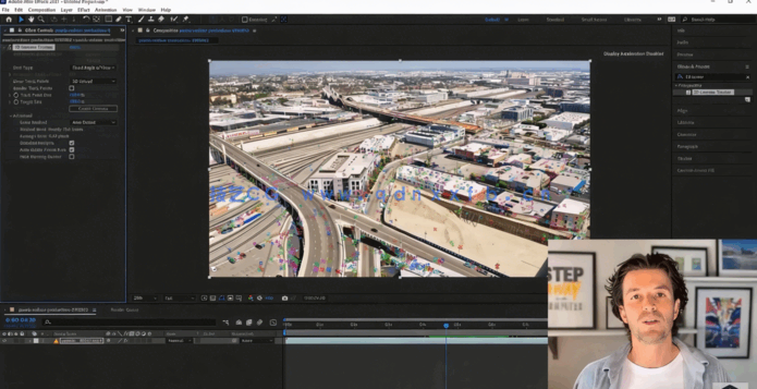 AE将3D模型融入真实无人机视频中视频教程(图2)