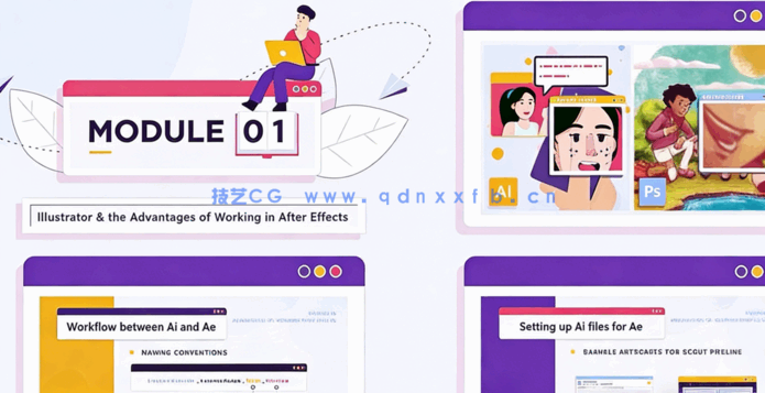 利用Illustrator图形设计技能成为一名AE动画师视(图3)